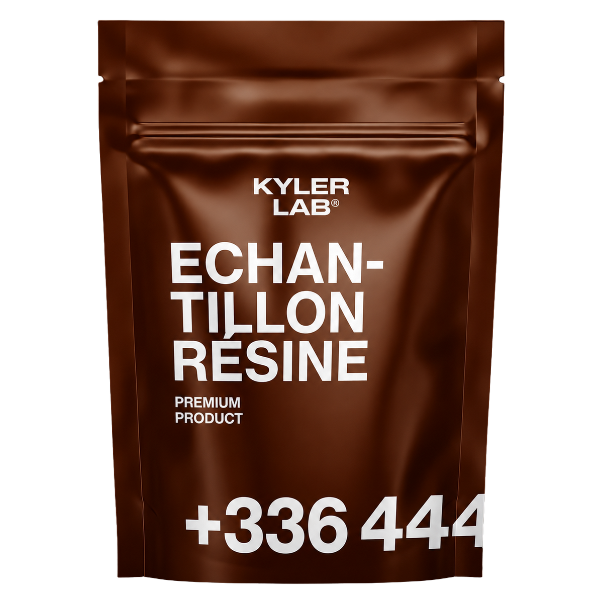 Échantillons Résines